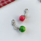 Keypus - Mini Apple Star Charm Lobster Clasp Keychain