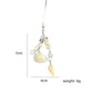 Keypus - Plastic Alloy Marine Motif Beaded Bag Keychain