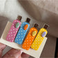 Beau - Polka Dot Acrylic Side Section Hair Clip