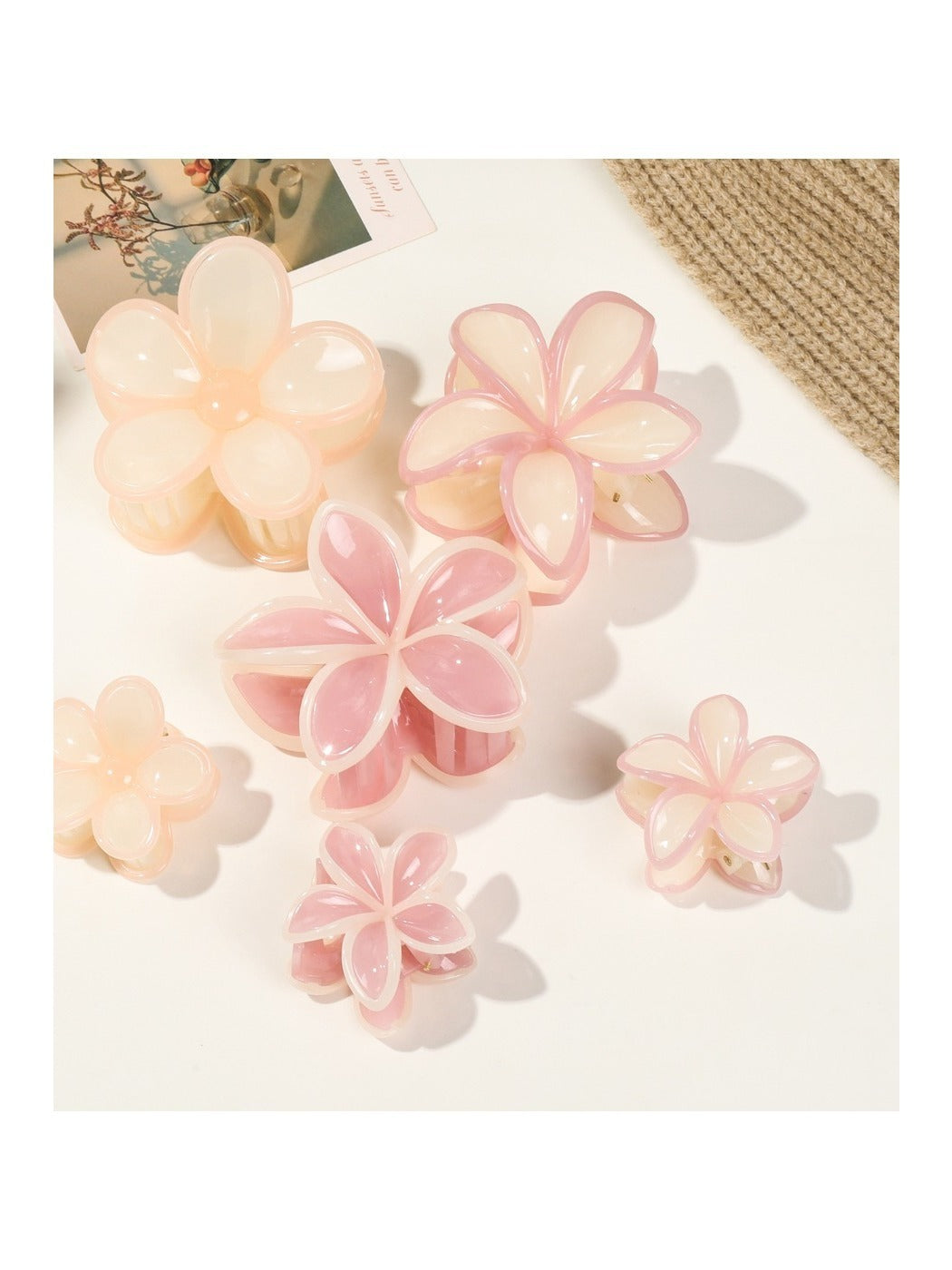 Beau - Five Petal Frangipani Hair Clip