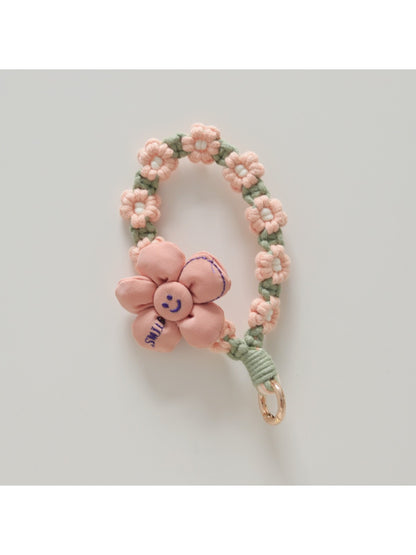 Keypus - Adorable Floral Keychain  Flower Charm