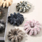 Gifty - Vintage Leopard Print Spiral Scrunchie