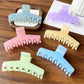 Beau - Minimalist Solid Color Plastic Claw Clip