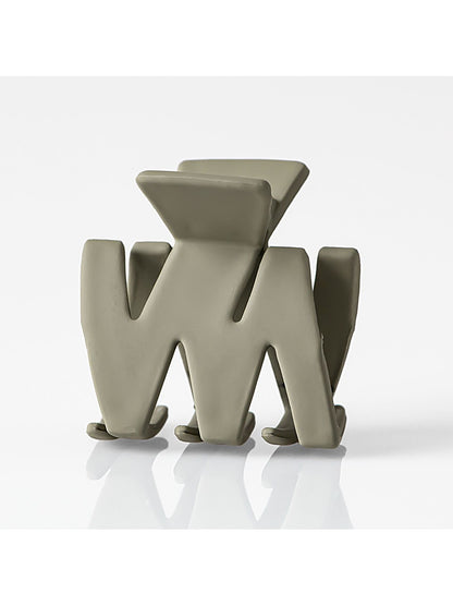 Beau - Solid Color Geometric Hair Claw Clip