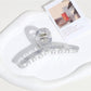 Beau - Floral Print Y-Shaped Plastic Alloy Claw Clip