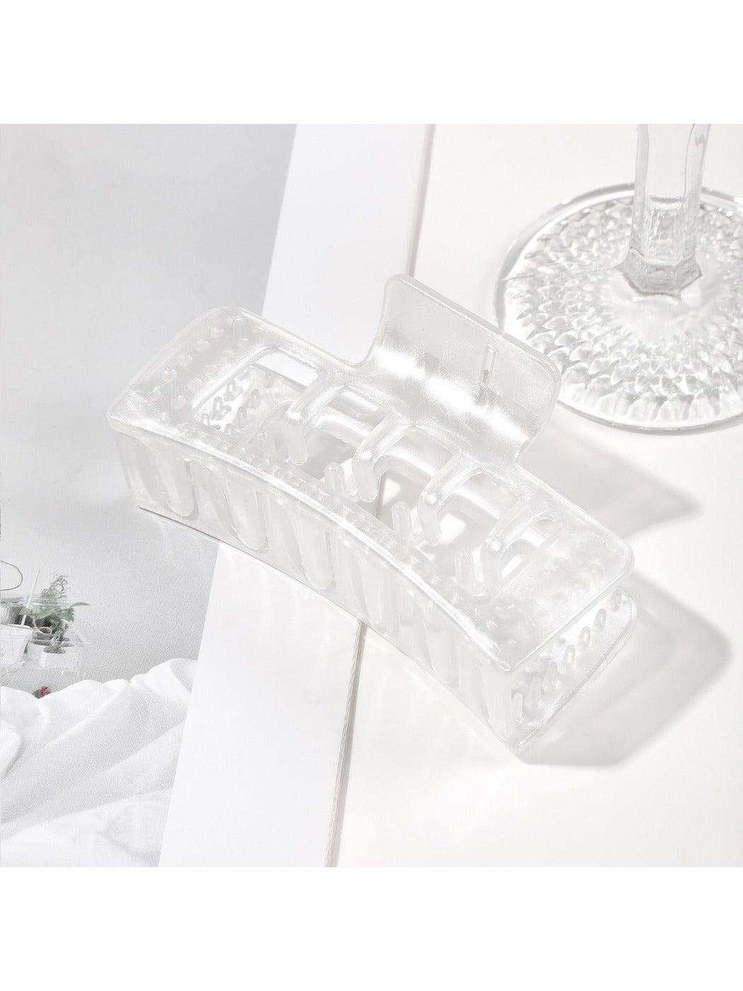 Beau - Square Matte Large Hair Clip