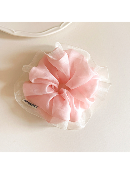 Gifty - Ruffled Minimal Solid Scrunchie