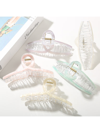 Beau - Pastel Crisscross Claw Clip
