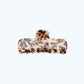 Beau - Classic Glossy Marbled Rectangle Claw Clip