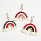 Keypus - Colorful Rainbow Tassel Keychain