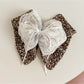 Beau - Layered Floral Bow Lace Detail Claw Clip