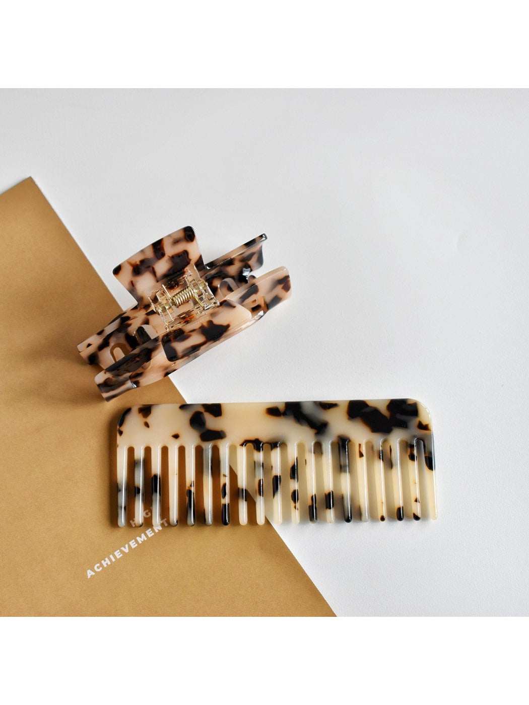 Beau - Hair Comb and Claw Clip 2 PCS Set