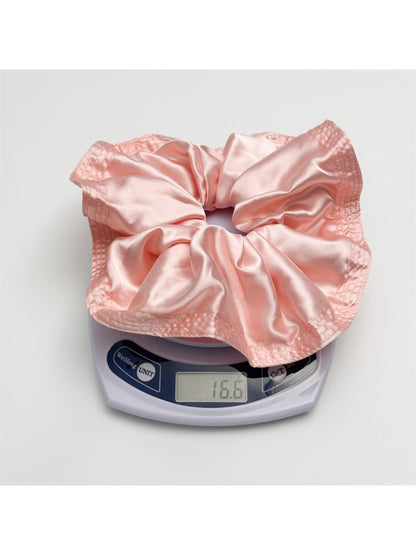 Gifty - Voluminous Satin Ruffled Scrunchies