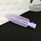 Beau - Solid Color Jelly Color Creaseless Hair Clip