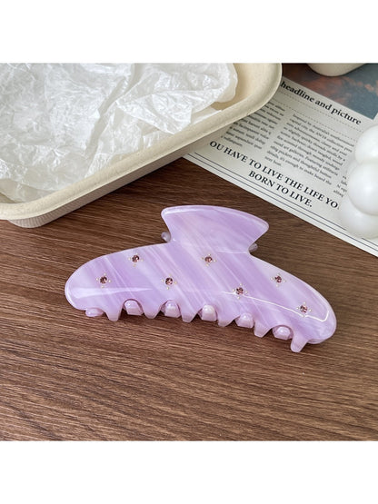 Beau - Macaron Half Moon Hair Claw Clip
