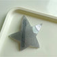 Beau - Geometric Five-Point Star French Barrette
