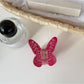 Beau - Butterfly Shape Patterned Hair Claw Clip