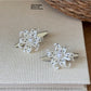 Beau - Alloy and Plastic Floral Barrette Hair Clip