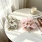 Gifty - Flower Petal Ribbon Fabric Scrunchie