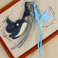 Keypus - Cartoon Whale PU Keychain Bag Charm Keychain