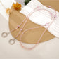 Keypus - Acrylic Heart Beaded Crossbody Phone Chain