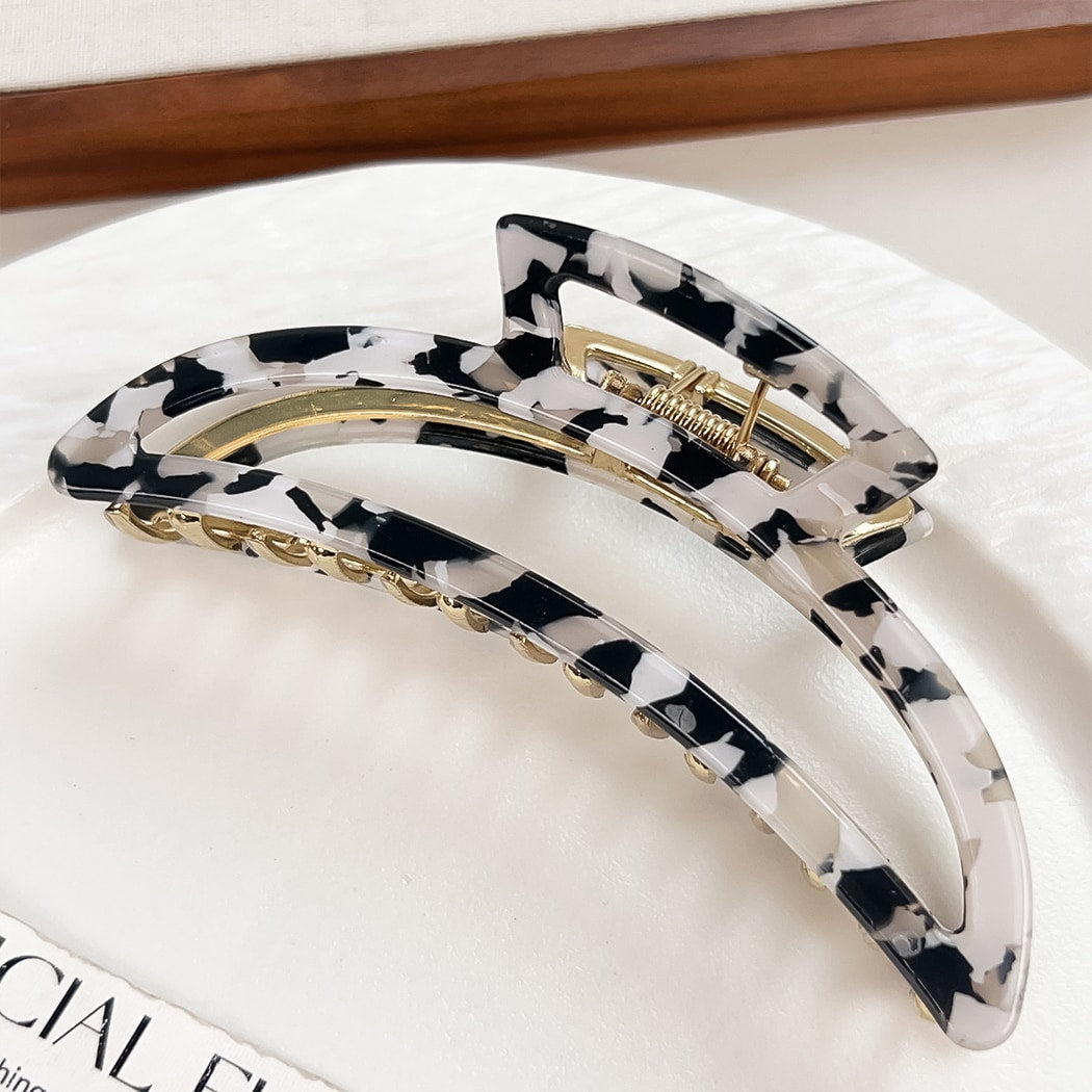 Beau - Elegant Open Crescent Design Claw Clip