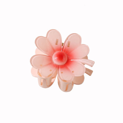 Beau - Layered Flower Petal Decorative Claw Clip