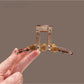 Beau - Transparent Beaded PVC Alloy Claw Clip