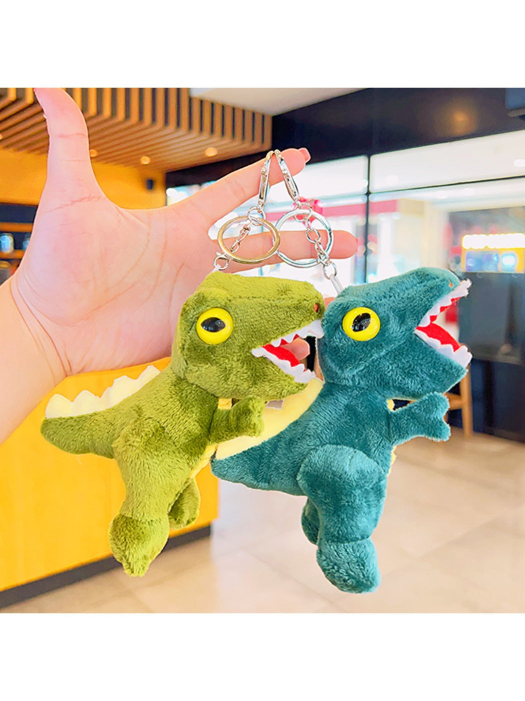 Keypus - Cute Tyrannosaurus Rex Figurine Keychain