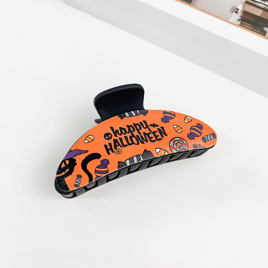 Beau - Novelty Halloween Pattern Claw Clip