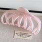 Beau - Plastic Alloy Sweet Style Claw Hair Clip