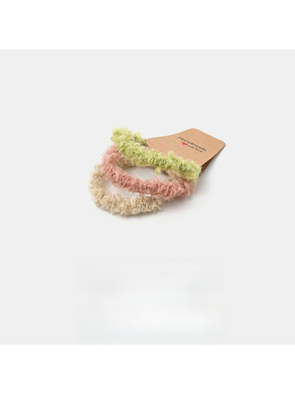 Gifty - 3 Piece Colorful Cute Scrunchies
