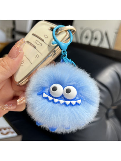 Keypus - Small Coal Ball Doll Keychain