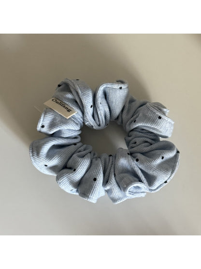 Gifty - Polka Dot Polyester Printed Scrunchie
