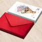 Carduria - Ethereal Flower Bouquet Greeting Card