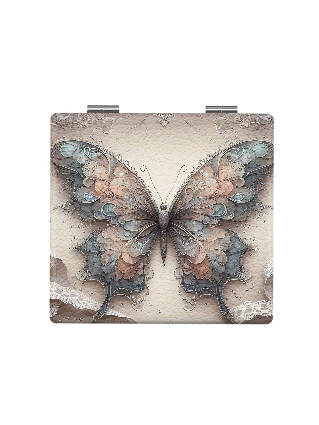 Mirroray - Dreamy Butterfly Design Folding Compact Mirror