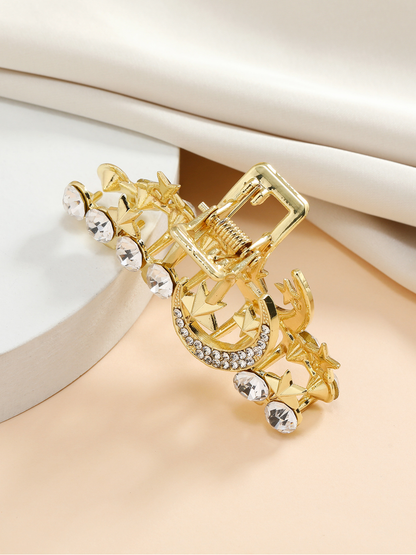 Beau - Medium Star Moon Hair Claw Clip