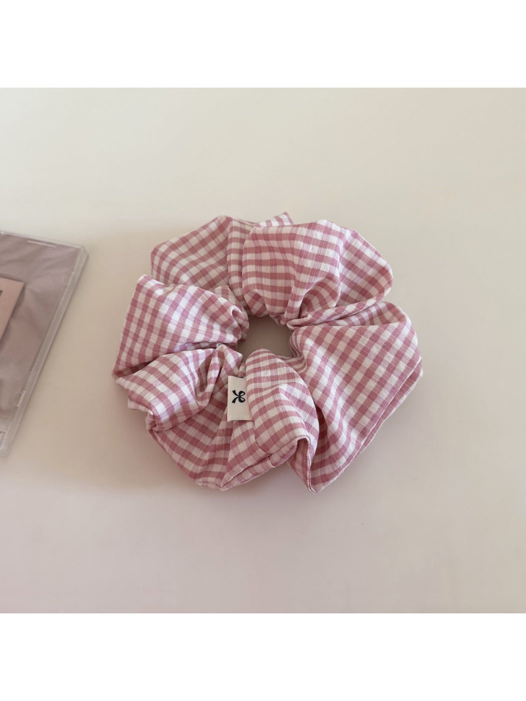 Gifty - Simple Plaid Cute Scrunchie
