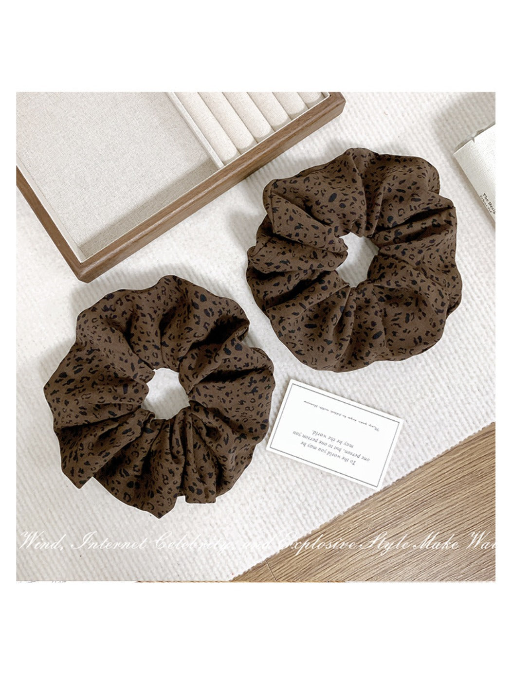 Gifty - Leopard Retro Hair Ring