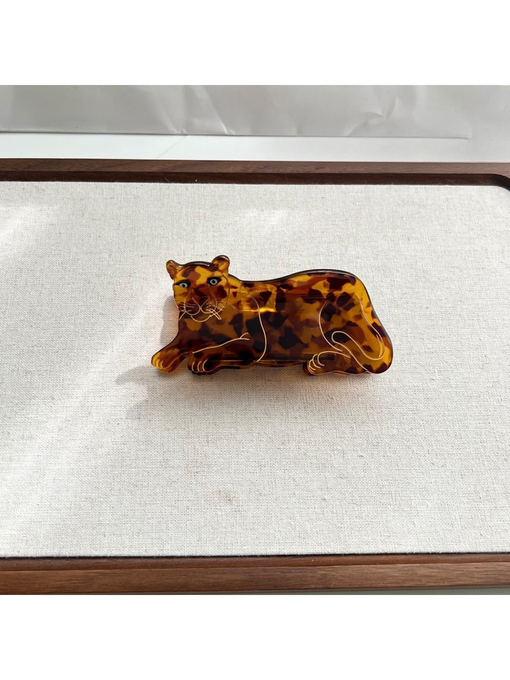 Beau - Lounging Leopard Hair Clip