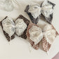 Beau - Layered Floral Bow Lace Detail Claw Clip