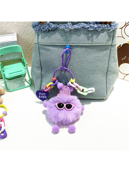 Keypus - Plush Pompom Bag Charm
