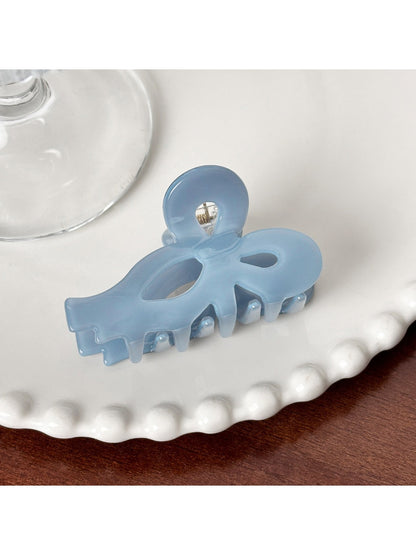 Beau - Acetate Bow Shaped Hollow Hair Clip