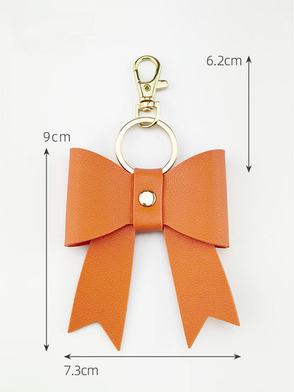 Keypus - Modern Simple Bow Shape Bag Charm Keychain