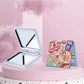 Mirroray - Illustrated Pocket Touch Up Foldable Mirror