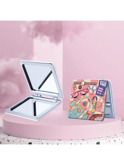 Mirroray - Illustrated Pocket Touch Up Foldable Mirror