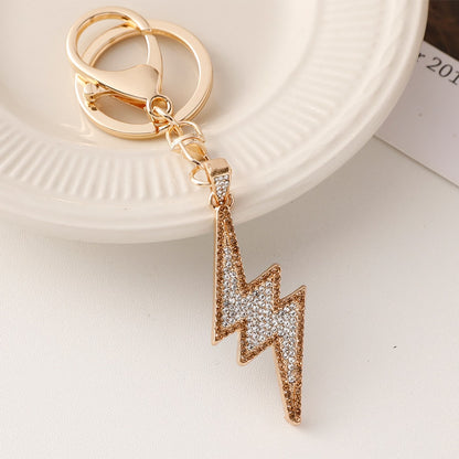 Keypus - Hip Hop Style Lightning Shaped Keychain