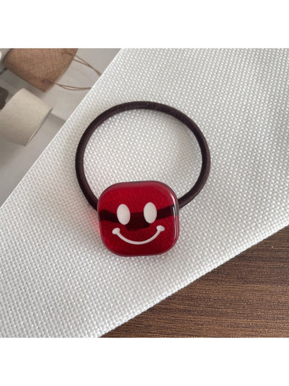 Gifty - Stylish Smiley Face Hair Tie