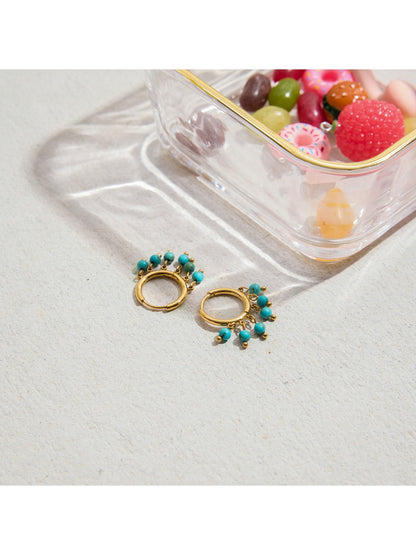 Earedge - Bohemian Tassel Hoop Earrings