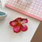 Beau - Elegant Colorful Hibiscus Shaped Claw Clip